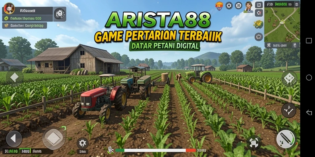Tampilan gameplay ARISTA88 yang menyenangkan dan interaktif.
