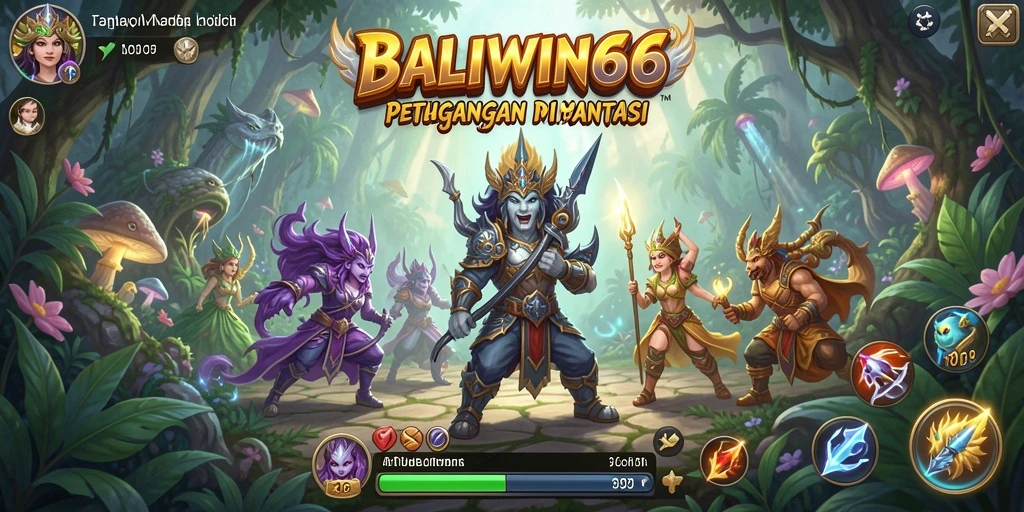 Gameplay mendebarkan dari BALIWIN66 yang menunjukkan aksi petualangan.
