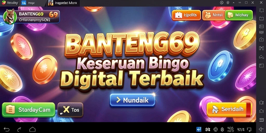 Tampilan gameplay BANTENG69 yang menarik dan interaktif.