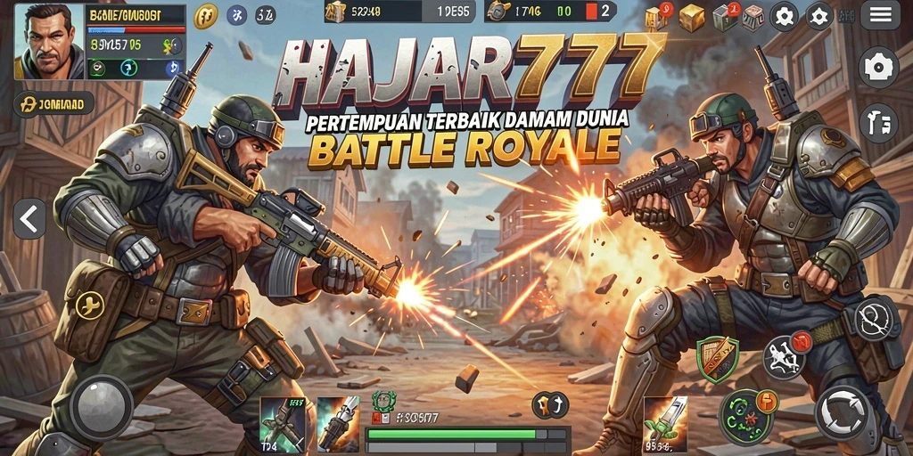 Gameplay seru dalam dunia Battle Royale yang memukau.