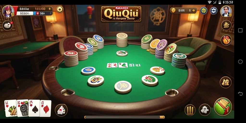Tampilan gameplay QiuQiu KAKA303 yang menarik dan mengasyikkan.