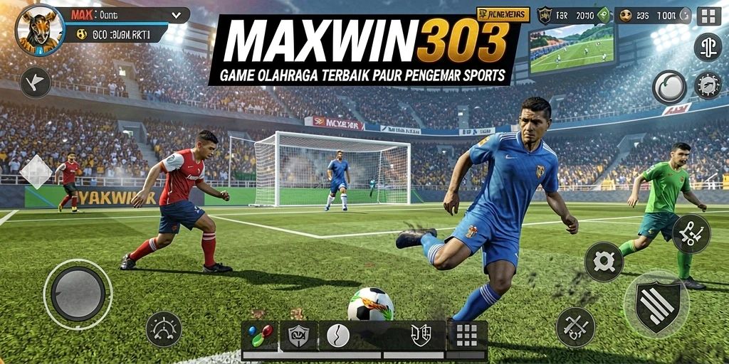 Tangkapan layar gameplay olahraga yang menarik di MAXWIN303.