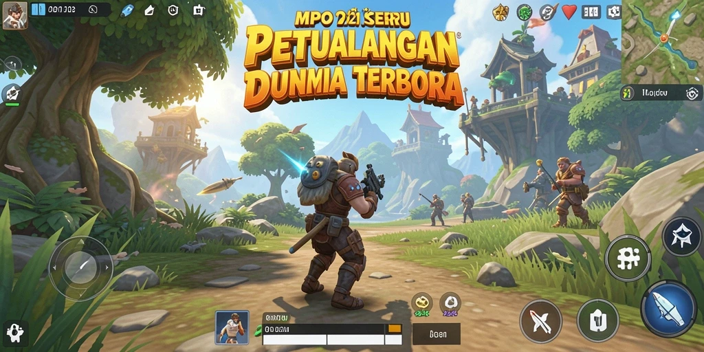 Tangkapan layar menampilkan gameplay seru di dunia terbuka MPO2121.