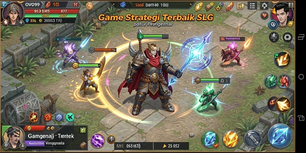 Screenshot OVO99 Menampilkan Gameplay Strategis yang Seru