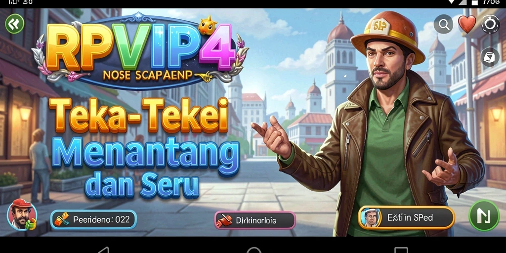 Tampilan gameplay <strong>RPVIP4</strong> yang penuh tantangan dan keseruan.