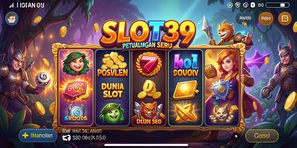 Menampilkan gameplay seru dan menantang dari SLOT39.