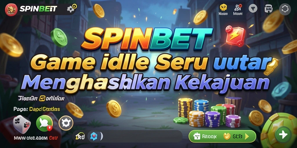 Tampilan gameplay SPINBET yang menarik dan penuh warna.
