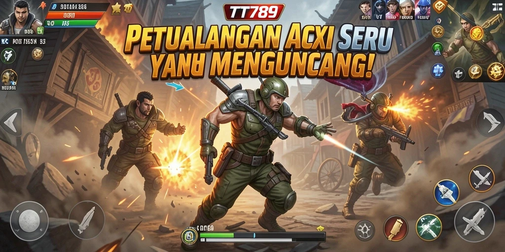 Tampilan gameplay TT789 yang menegangkan dengan aksi seru dan grafis terbaik.